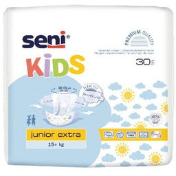 Seni Kids, Junior Extra, Pieluchomajtki dla dzieci, 15+