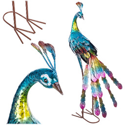 Figura ogrodowa Esson paw stalowa 78 cm