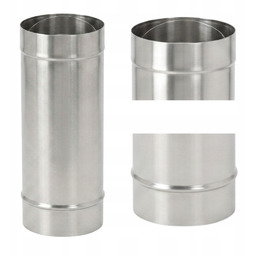 Rura kwasożaroodporna 0,5m fi160 gr. 1mm 1.4404 pellet