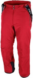 CMP - Męskie spodnie narciarskie z Twill-Stretch, Ferrari,