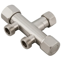 Zawór kątowy 3-drożny 1/2" x 1/2" x 1/2"