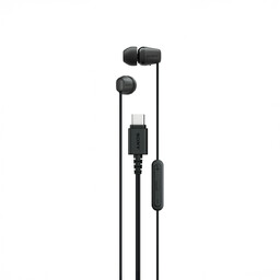 Słuchawki SONY EX15C Dokanałowe USB-C, czarne