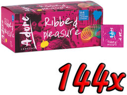 Adore Ribbed Pleasure 144 pack