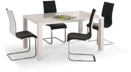 Zestaw: stół ronald (120x80) i 4 krzesła k104