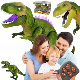 MEGA OGROMNY INTERAKTYWNY DINOZAUR T-REX ZDALNIE STEROWANY CHODZI