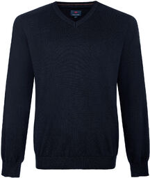 SWETER MĘSKI FF V NECK DARK NAVY
