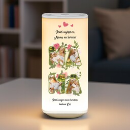 Lampka nocna LED z nadrukiem dla mamy