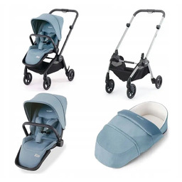 Wózek dziecięcy 3w1 Recaro Sadena spacerówka gondola lekka