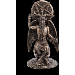FIGURKA Baphomet siedzący na globusie VERONESE WU77950A1