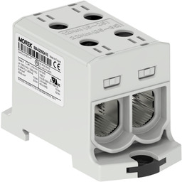 Zacisk uniwersalny szary 2xAl/Cu 6-95mm 1500V złączka szynowa