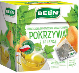 Belin Pokrzywa z Gruszką, herbatka ziołowo-owocowa, aromatyzowana, 2