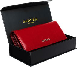 BADURA portfel damski skórzany duży 99541