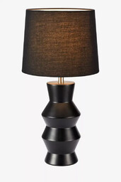 Markslojd Nowoczesna lampa stojąca Shape ceramiczna czarna