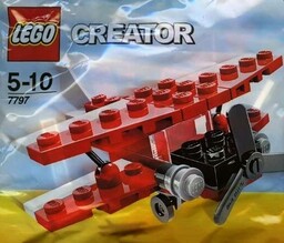 Lego 7797 Creator Bi-Plane Samolot Unikat Klocki