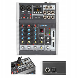 Mikser muzyczny Vonyx K402 – Dsp Usb Bluetooth