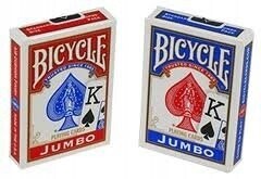 Karty Bicycle Jumbo Index dwupak
