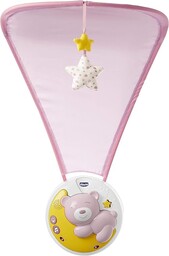 Chicco Next2moon 00009828100000 projektor do łóżeczka dziecięcego, różowy,