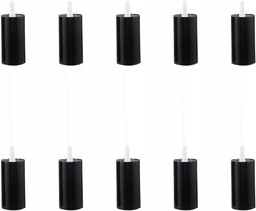 Atomizery do perfum czarne z korkiem (zestaw 10szt)