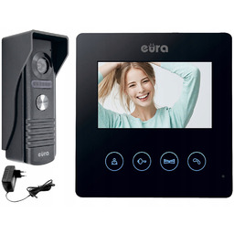 Wideodomofon Wideo Domofon Eura Atira Furtka Brama