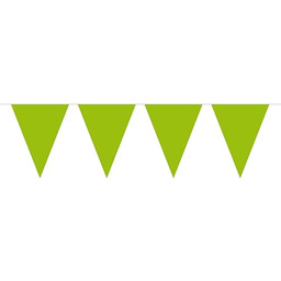 Folat - Girlanda Bunting w kolorze limonki XL