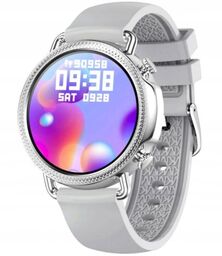 Smartwatch Rubicon Damski RNBE74 Biały IP67 Pulsoksymetr, Termometr,