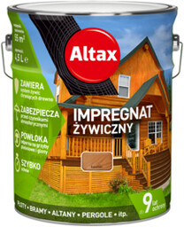 Impregnat żywiczny 4,5 l kasztan Altax