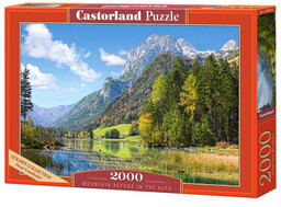 Castorland, puzzle, Schronisko Górskie W Alpach, 2000 el.