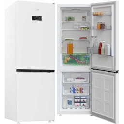 Lodówka Beko B3RCNA344HW NoFrost 301l LED 60cm