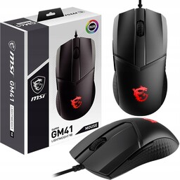 Gamingowa Myszka Msi Clutch GM41 Lightweight V2 Przewodowa
