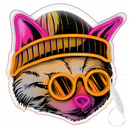 Neon Led z nadrukiem lampa lampka z nadrukiem