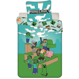 Pościel licencyjna Minecraft 160x200 Jerry Fabrics