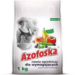 Nawóz ogrodniczy uniwersalny mineralny Azofoska granulat worek 1kg