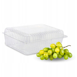 Pojemnik na Ciasto Opakowanie Cukiernicze Przezroczysty Komunia 50