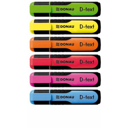 Zakreślacz DONAU D-TEXT fluorescencyjny