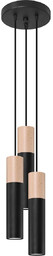 Lampa wisząca PABLO 3P czarna SL.1014 - Sollux