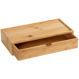 WENKO Organizer łazienkowy TERRA na drobiazgi, bambus