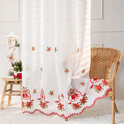 Markizeta HOLLY Firana gotowa na przelotkach, szerokość 140cm