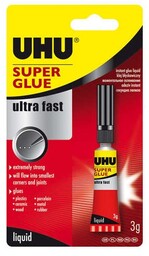 Klej sekundowy Super Glue Jumbo 3g UHU UHU63203