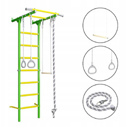 drabinka gimnastyczna Kometa Next 6 zielony