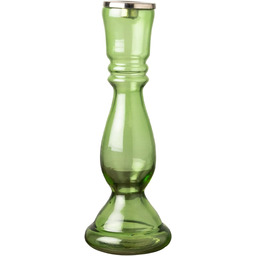 CHEHOMA - Zielone szklane świeczniki