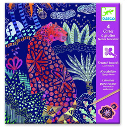 Wydrapywanka Natura DJ09728- Djeco, zestawy artystyczne