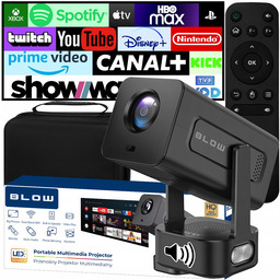 Przenośny Projektor Rzutnik Android Smart Tv Wifi Full