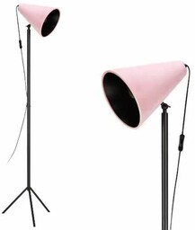 Podłogowa lampa metalowa CILLA 107928 Markslojd stożkowy klosz