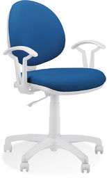 Krzesło biurowe smart white ts02-k32 gtp27 nowy styl