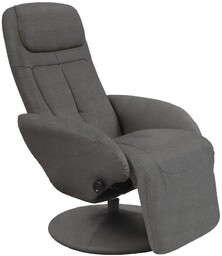 Fotel rozkładany optima 2 recliner popielaty halmar