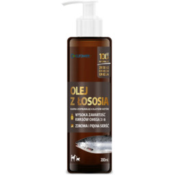 EUROWET Olej z łososia 200ml Zdrowa i piękna