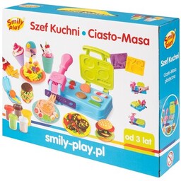 SMILY PLAY Masa plastyczna Ciasto-masa Szef Kuchni SP84953