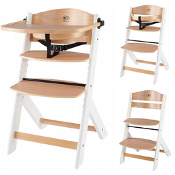 Kinderkraft Enock Krzesełko Do Karmienia Drewniane