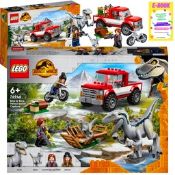 LEGO JURASSIC WORLD - Schwytanie Welociraptor Blue