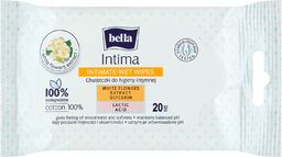 Bella Intima, chusteczki nawilżane do higieny intymnej, 20